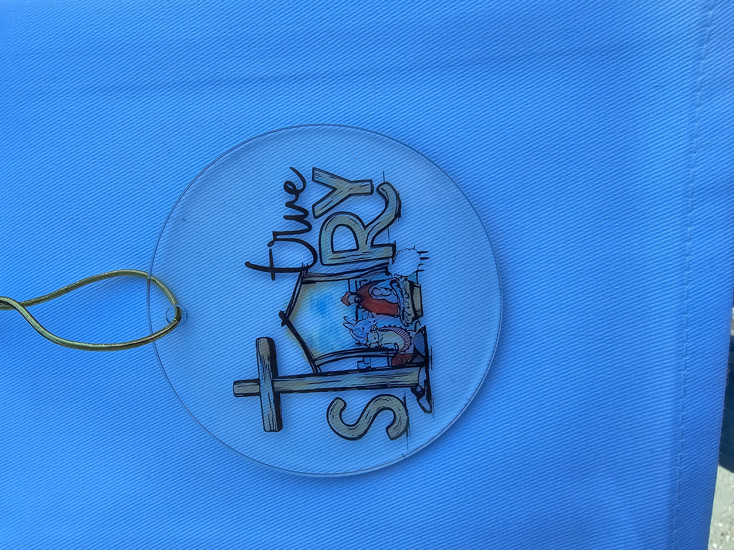 Acrylic True story ornament