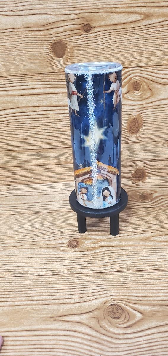 O Holy Night 20oz Tumbler with Straw