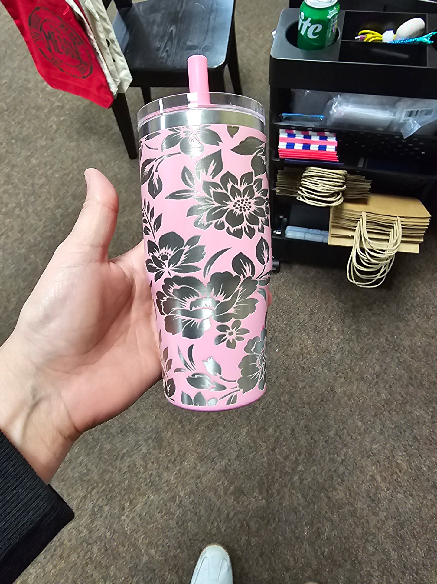 Engraved kids tumbler