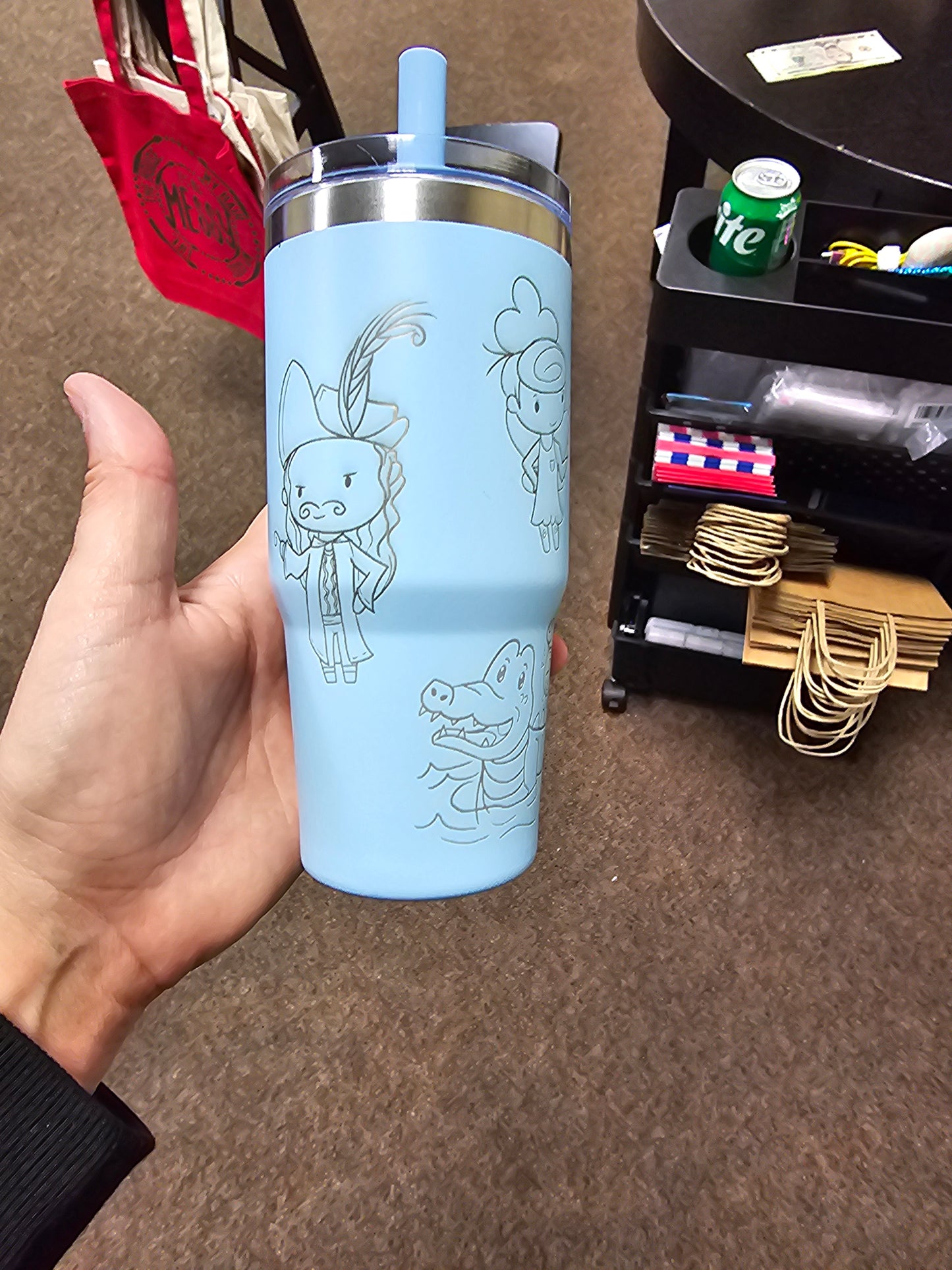 Engraved kids tumbler