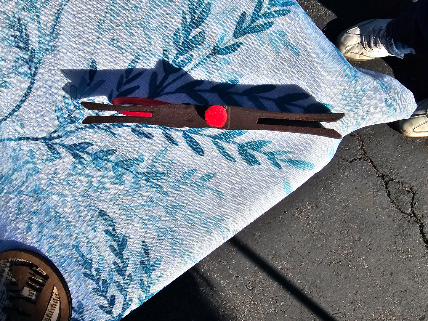 Clothes pin Rudolph ornament