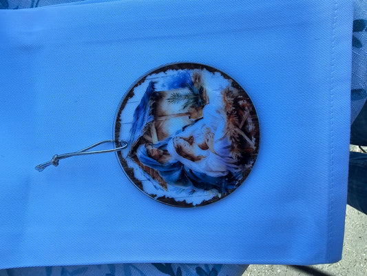 Acrylic manger ornament
