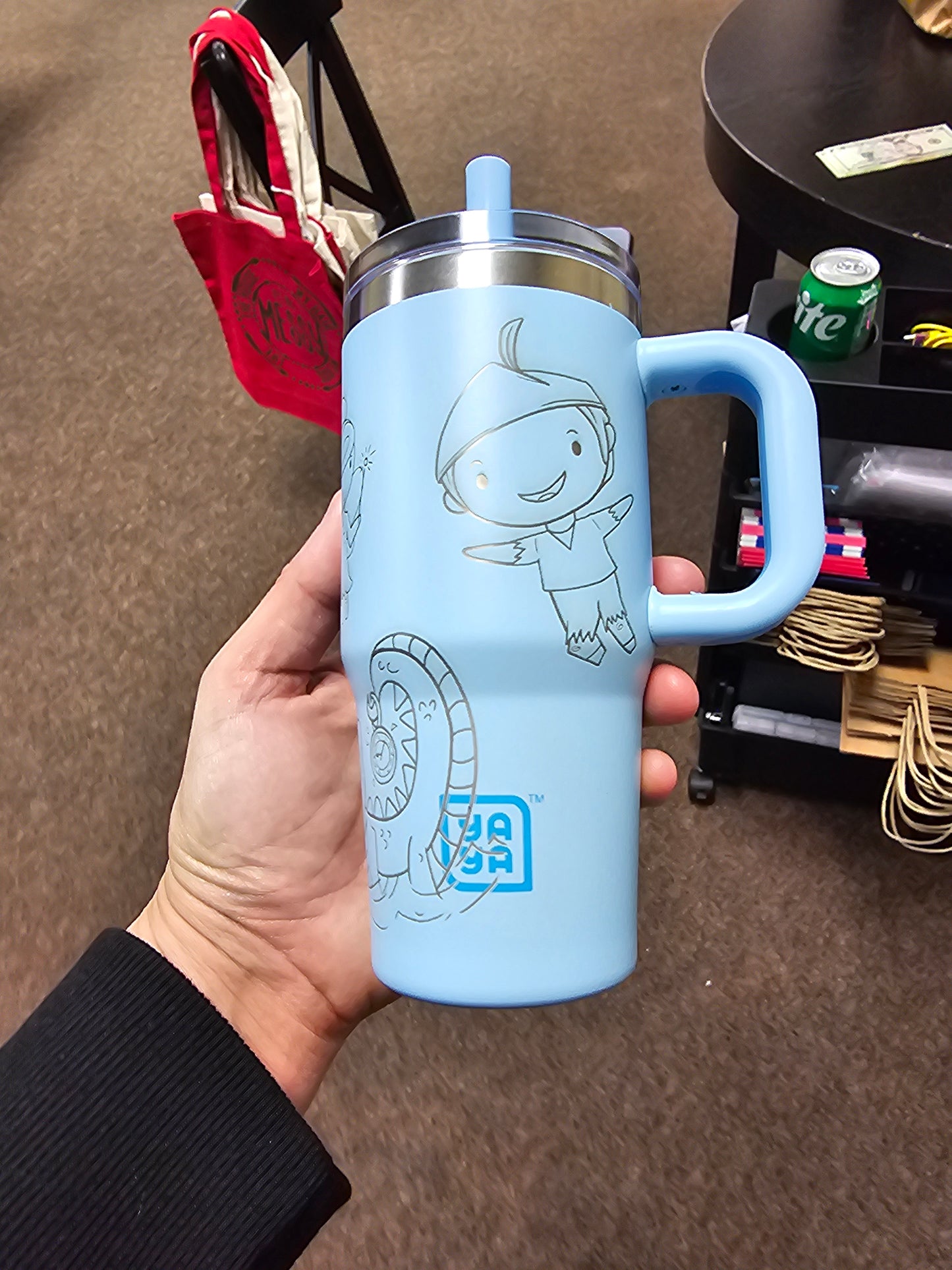 Engraved kids tumbler